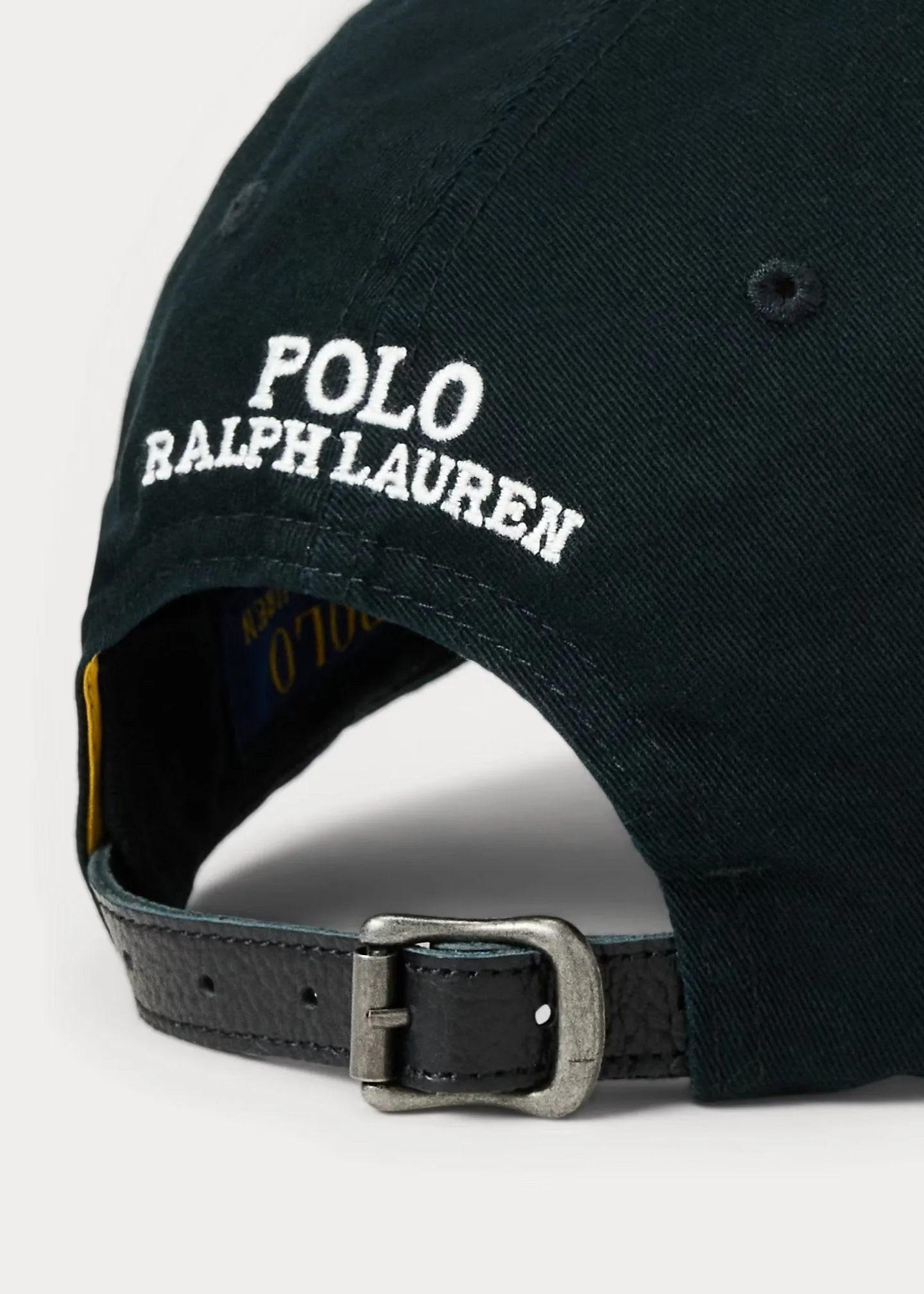 Casquette Bear Ralph Lauren noire