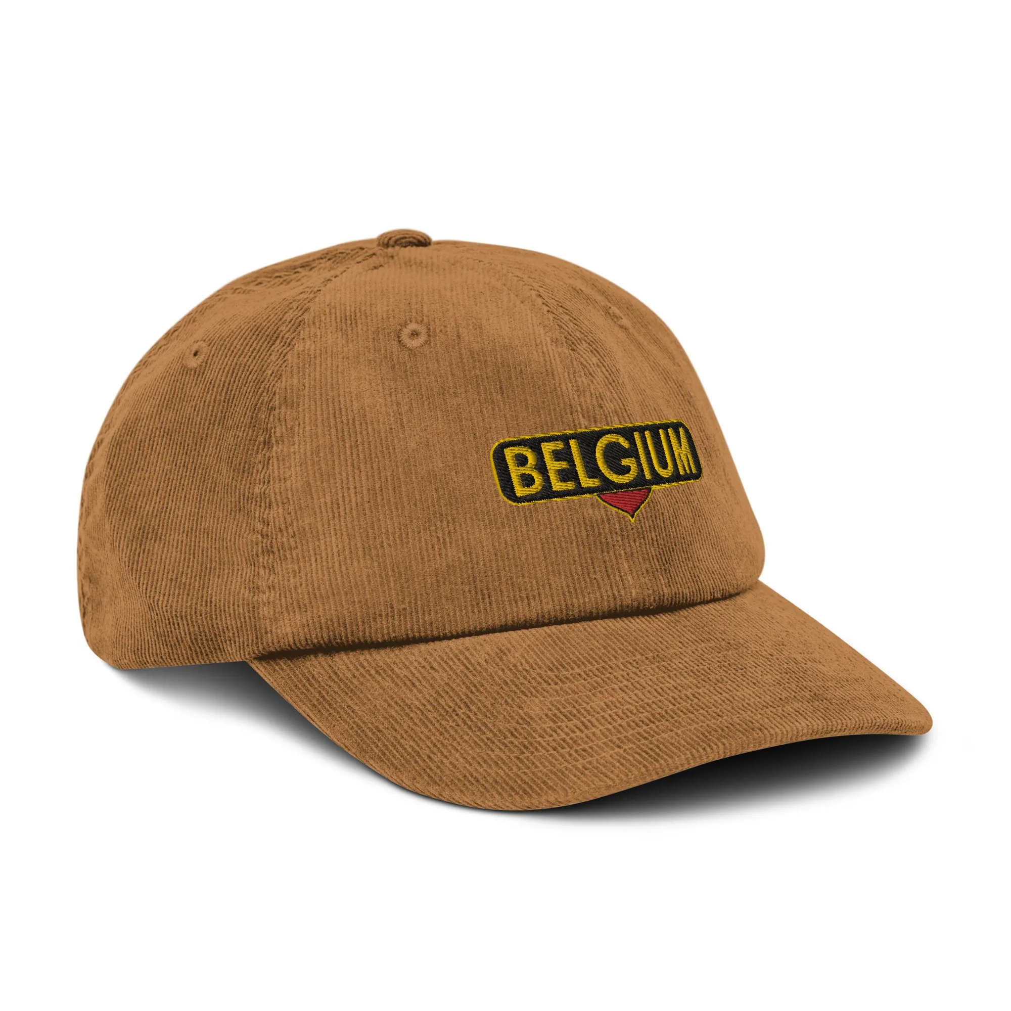 Casquette Belge en velours côtelé - BELGIUM