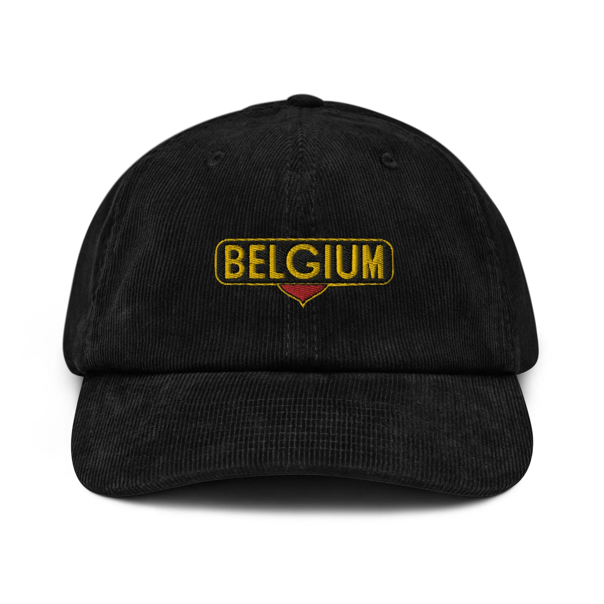 Casquette Belge en velours côtelé - BELGIUM