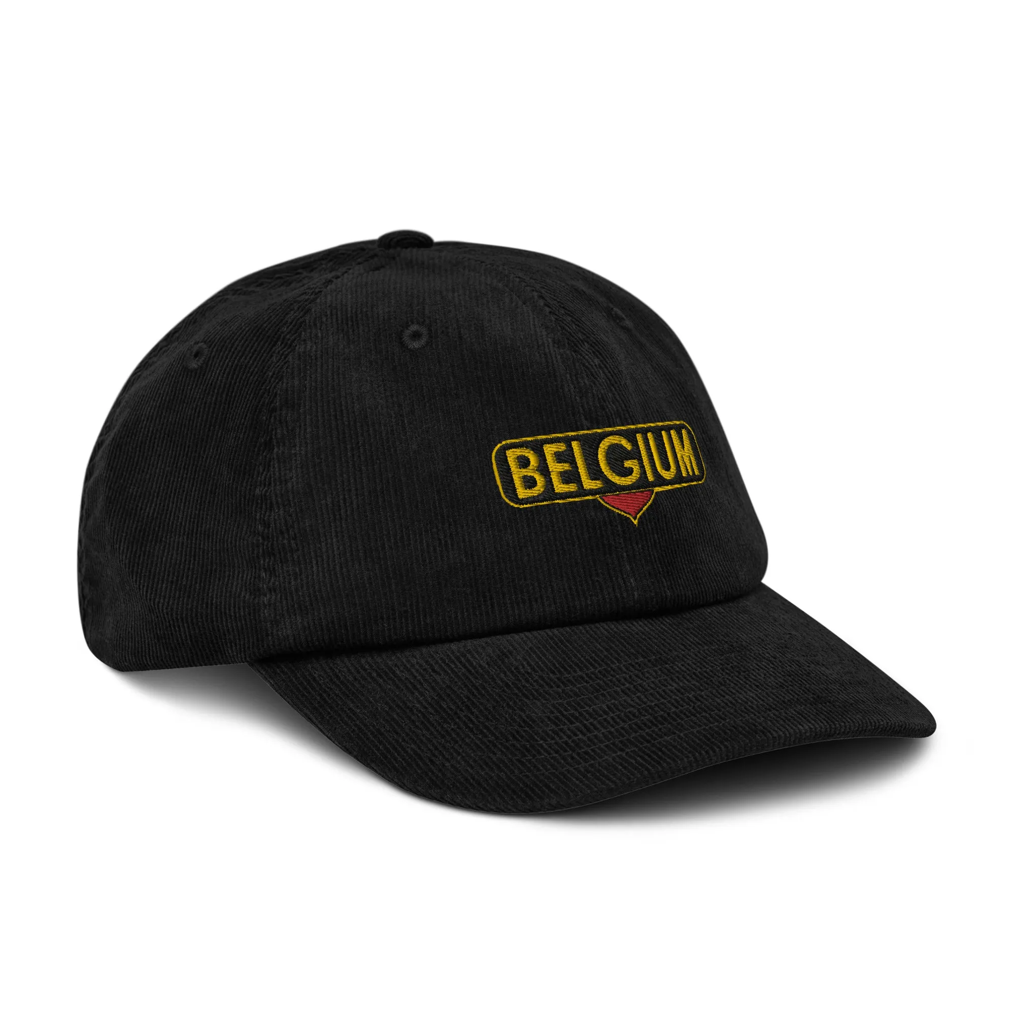 Casquette Belge en velours côtelé - BELGIUM