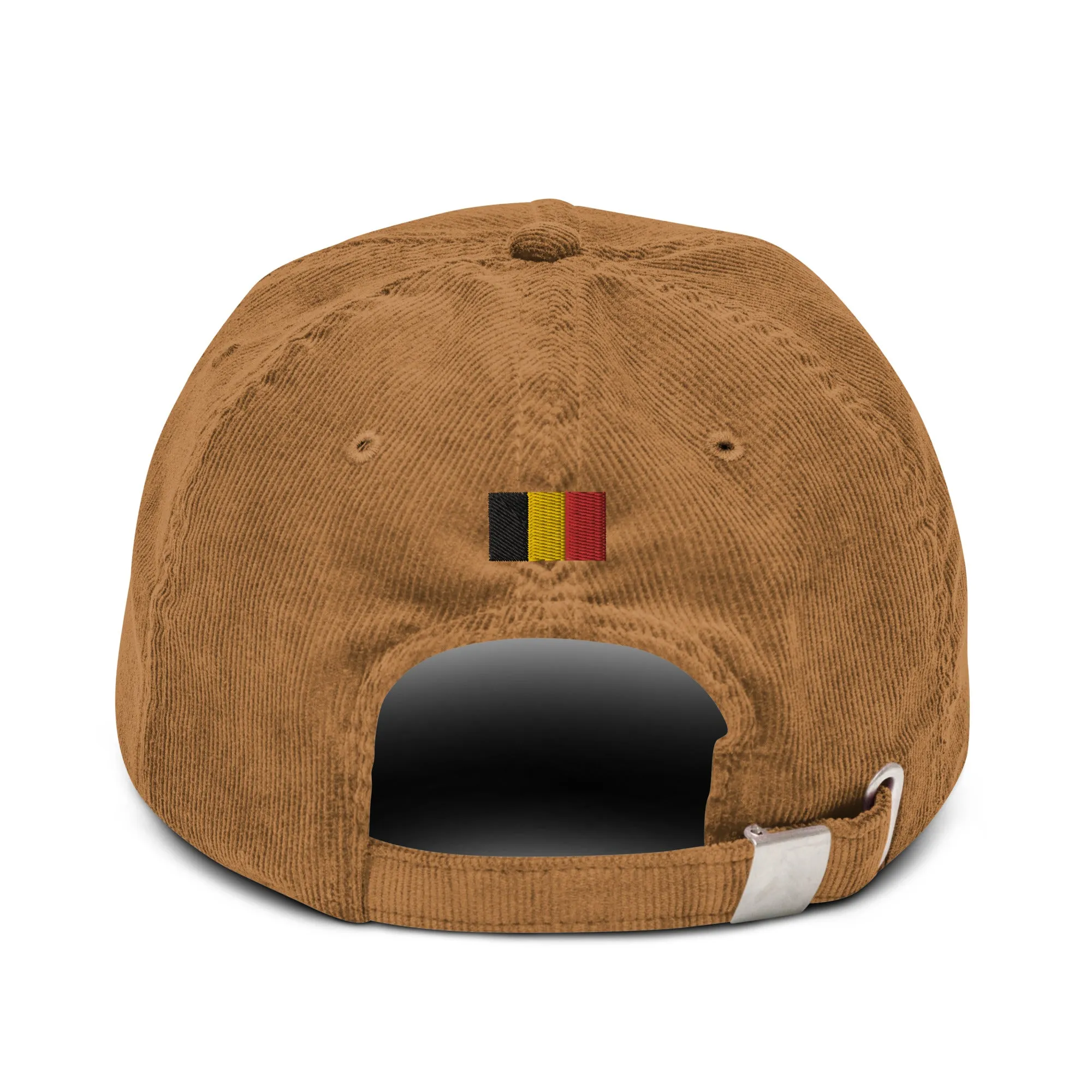 Casquette Belge en velours côtelé - BELGIUM