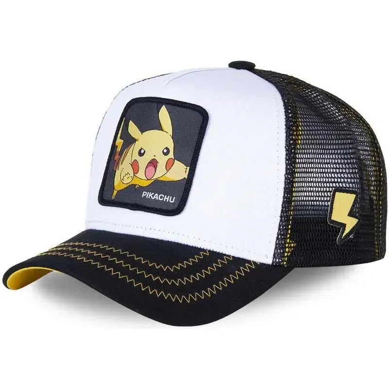 Casquette Blanche Pikachu • 1001 Casquettes