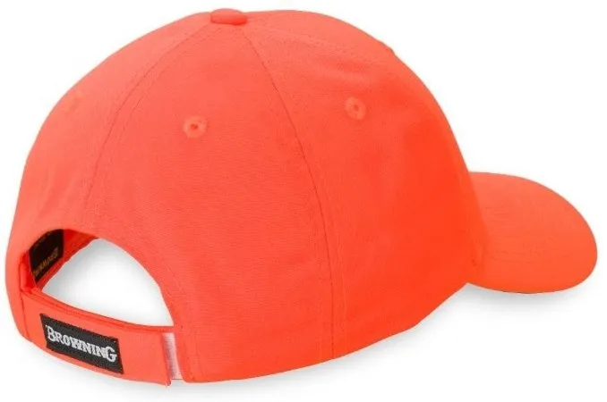 Casquette Browning orange fluo Safety 3D