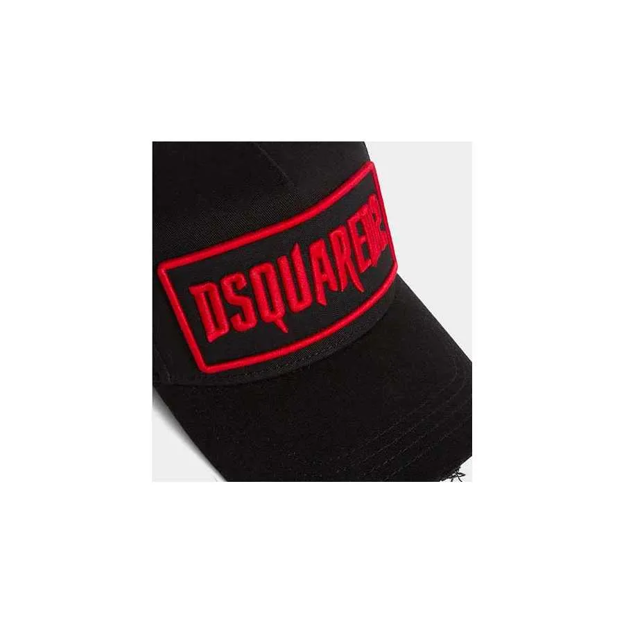 Casquette De Baseball Horreur Noire Dsquared2 Homme | Toulouse