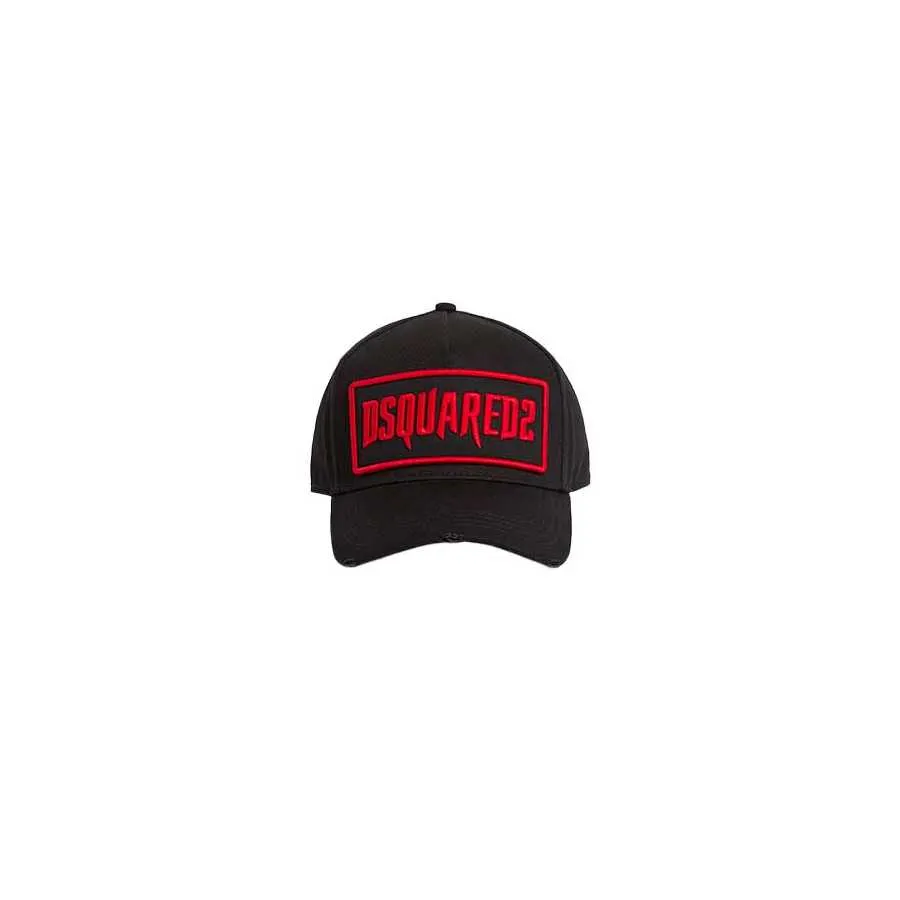 Casquette De Baseball Horreur Noire Dsquared2 Homme | Toulouse