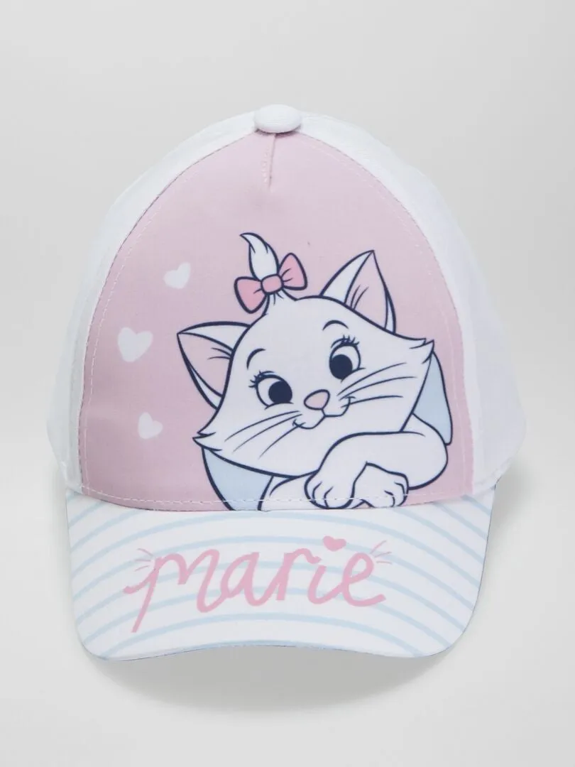 Casquette en toile 'Les Aristochats' - blanc