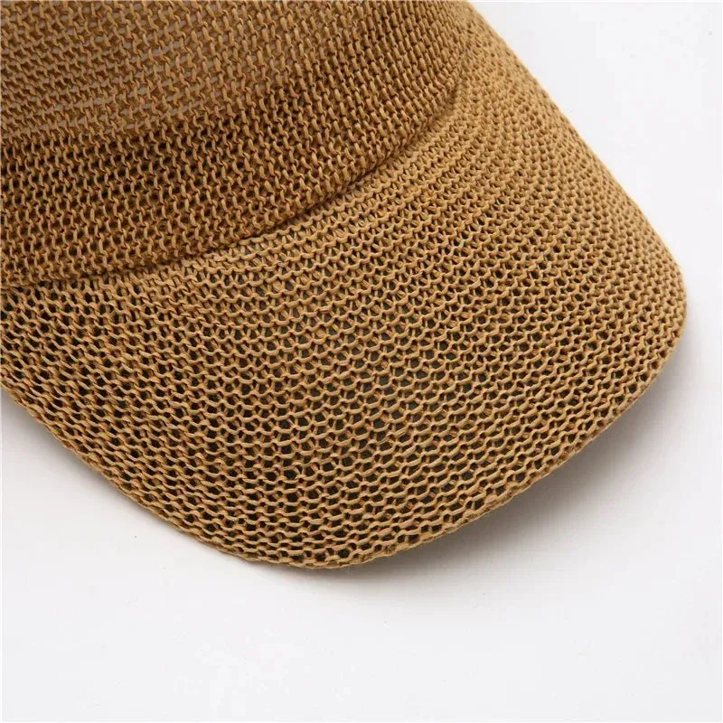 Casquette femme en paille