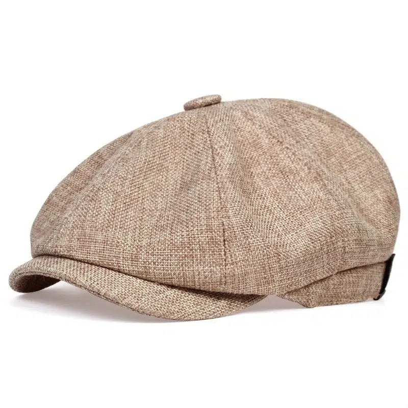 Casquette Gavroche Beige Peaky Blinders • 1001 Casquettes