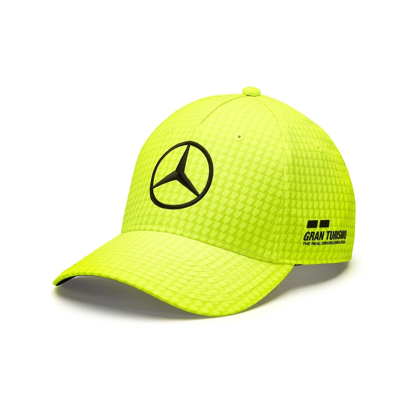 Casquette MERCEDES AMG Spéciale Lewis Hamilton jaune pour enfant