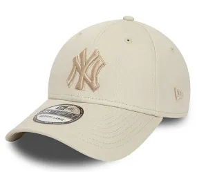 casquette New Era 39T Outline MLB New York Yankees - Stone/Stone - men´s