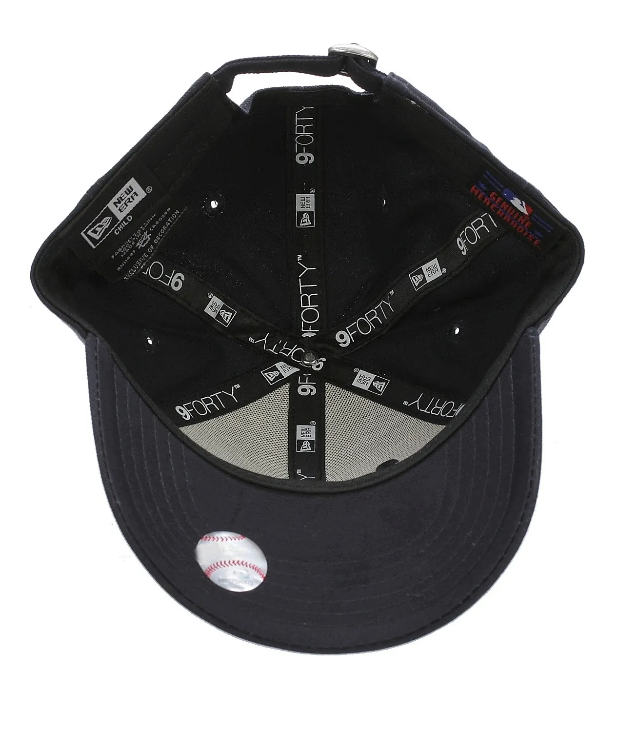 casquette New Era 9FO League Basic MLB New York Yankees Child - Navy/White