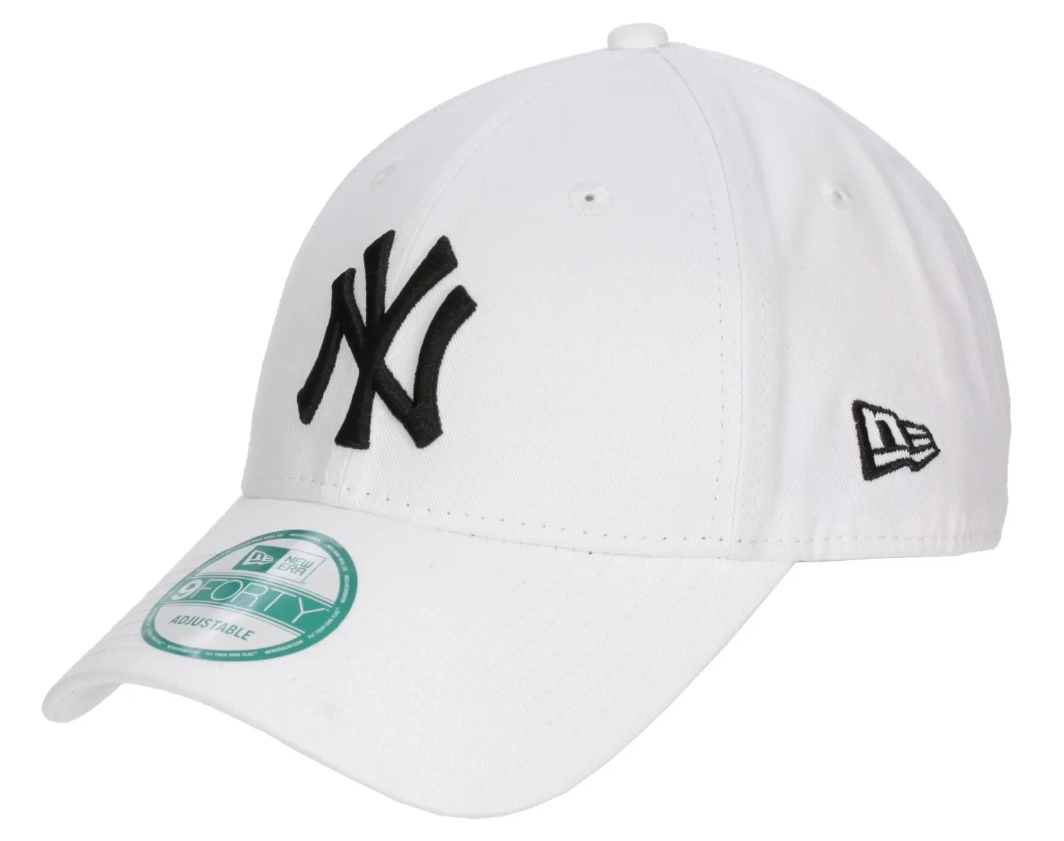 casquette New Era 9FO League Basic MLB New York Yankees - White/Black