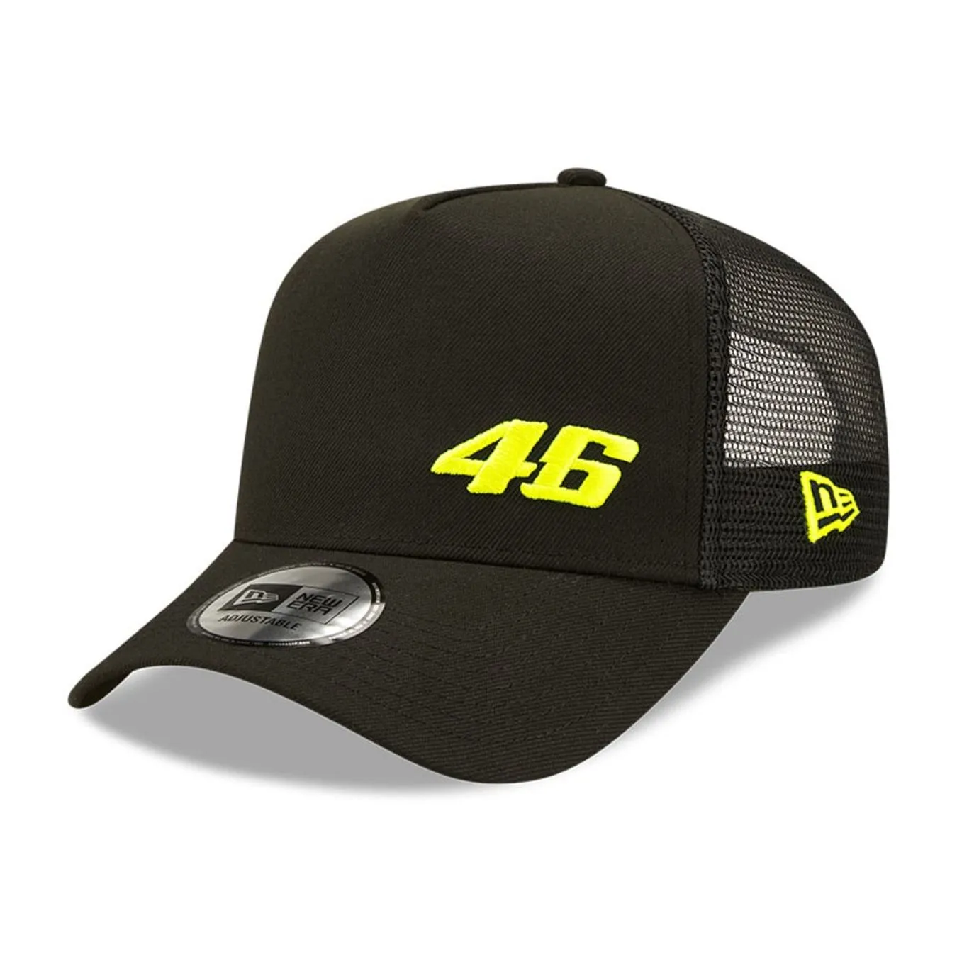 Casquette New Era VALENTINO ROSSI Trucker Reserve noire