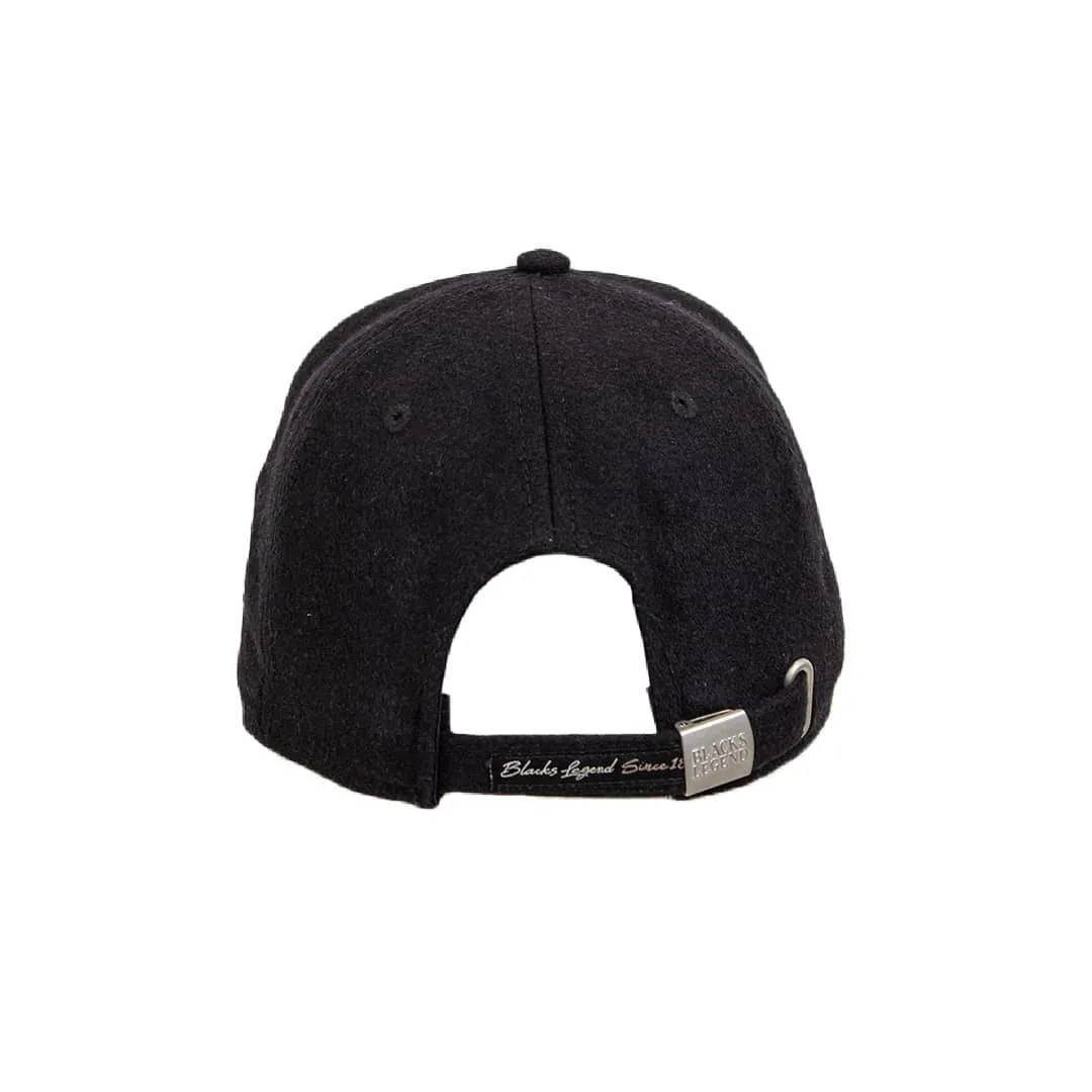 Casquette noire en laine blason Blacks Legend