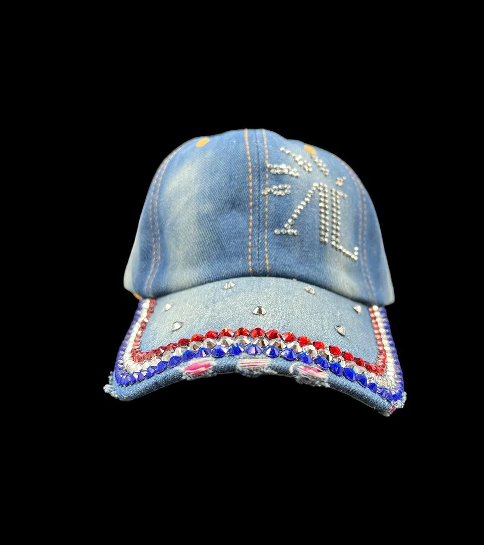 Casquette Olympiades Bleu Jeans