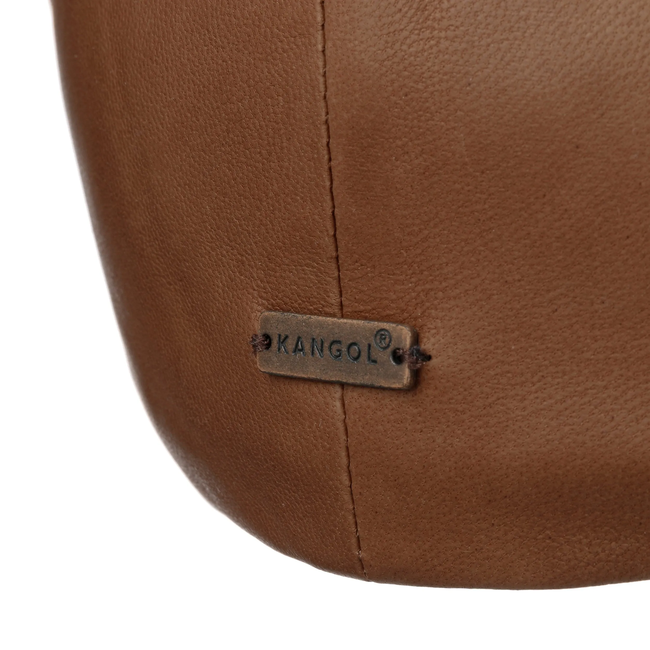 Casquette Plate Italian Leather by Kangol --> Chapeaux, casquettes & bonnets en ligne ▷ Chapeaushop