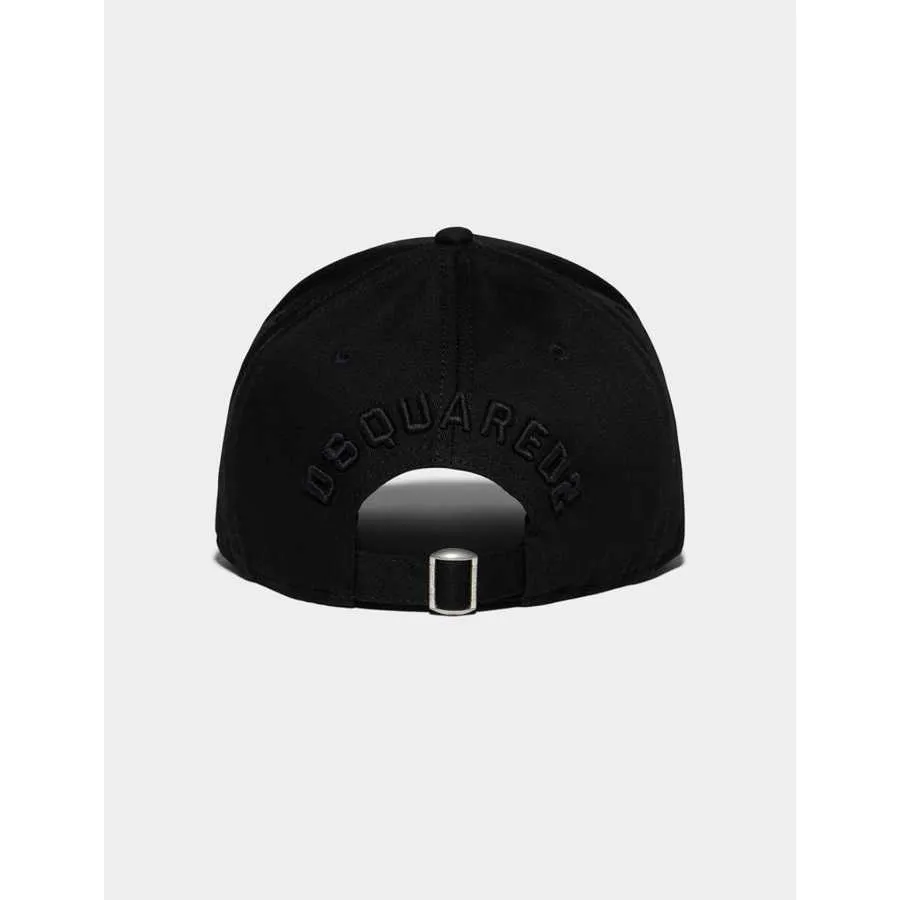 Casquette "Be Icon Baseball" Noire - Dsquared2 pour homme à Toulouse