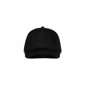 Casquette "Be Icon Baseball" Noire - Dsquared2 pour homme à Toulouse