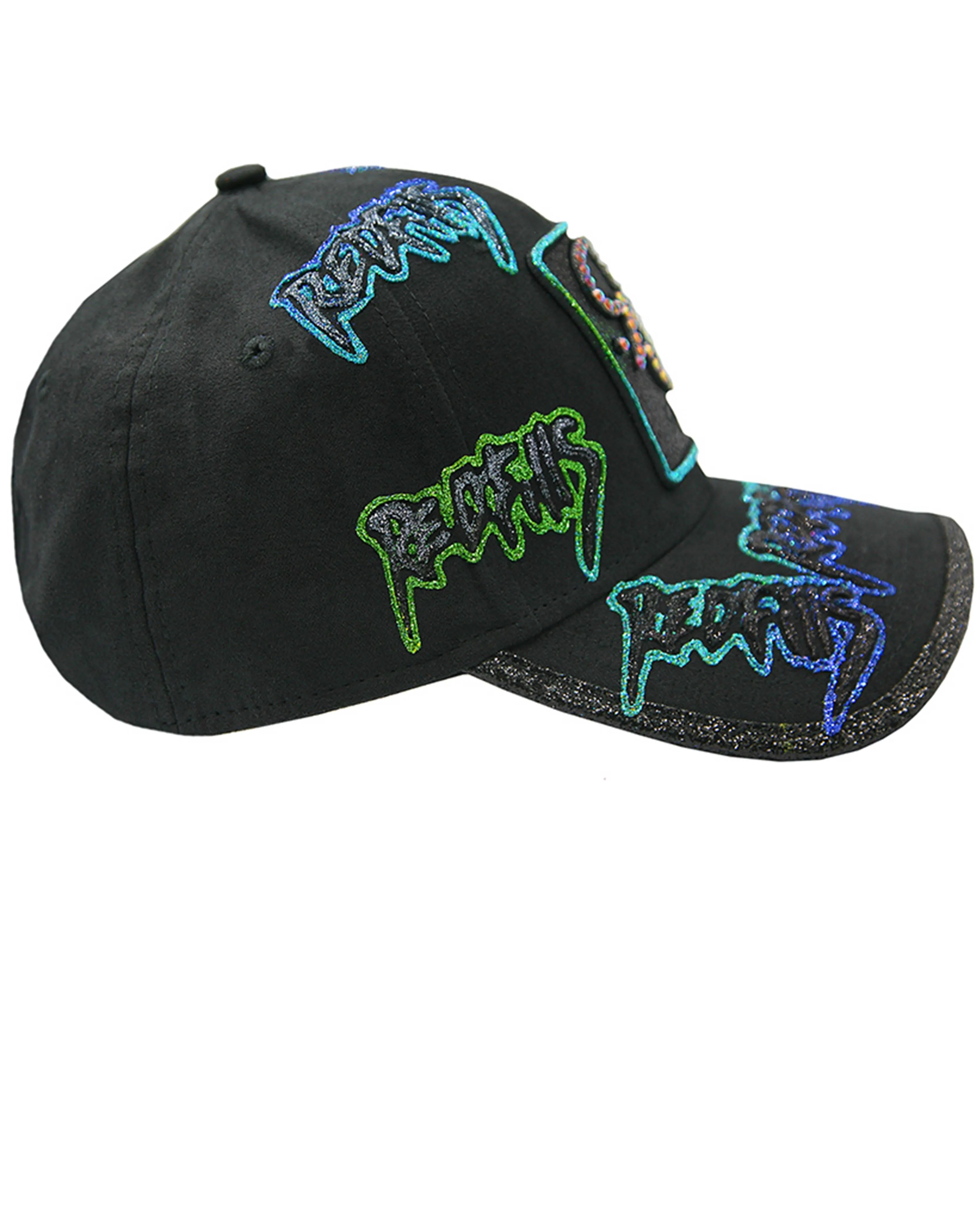 CASQUETTE SIGNATURE HORROR GREENBLUE DELUXE