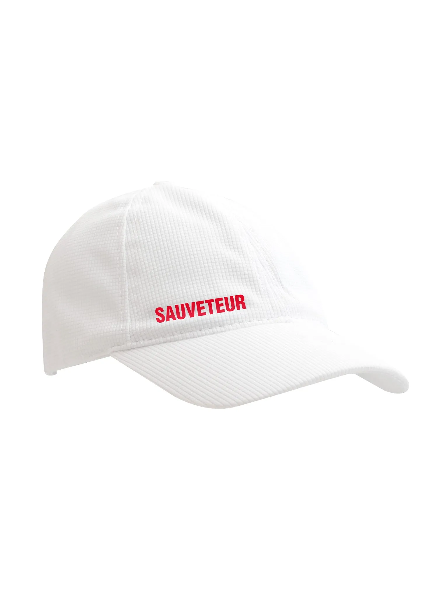 Casquette Technique Sauveteur - Blanche