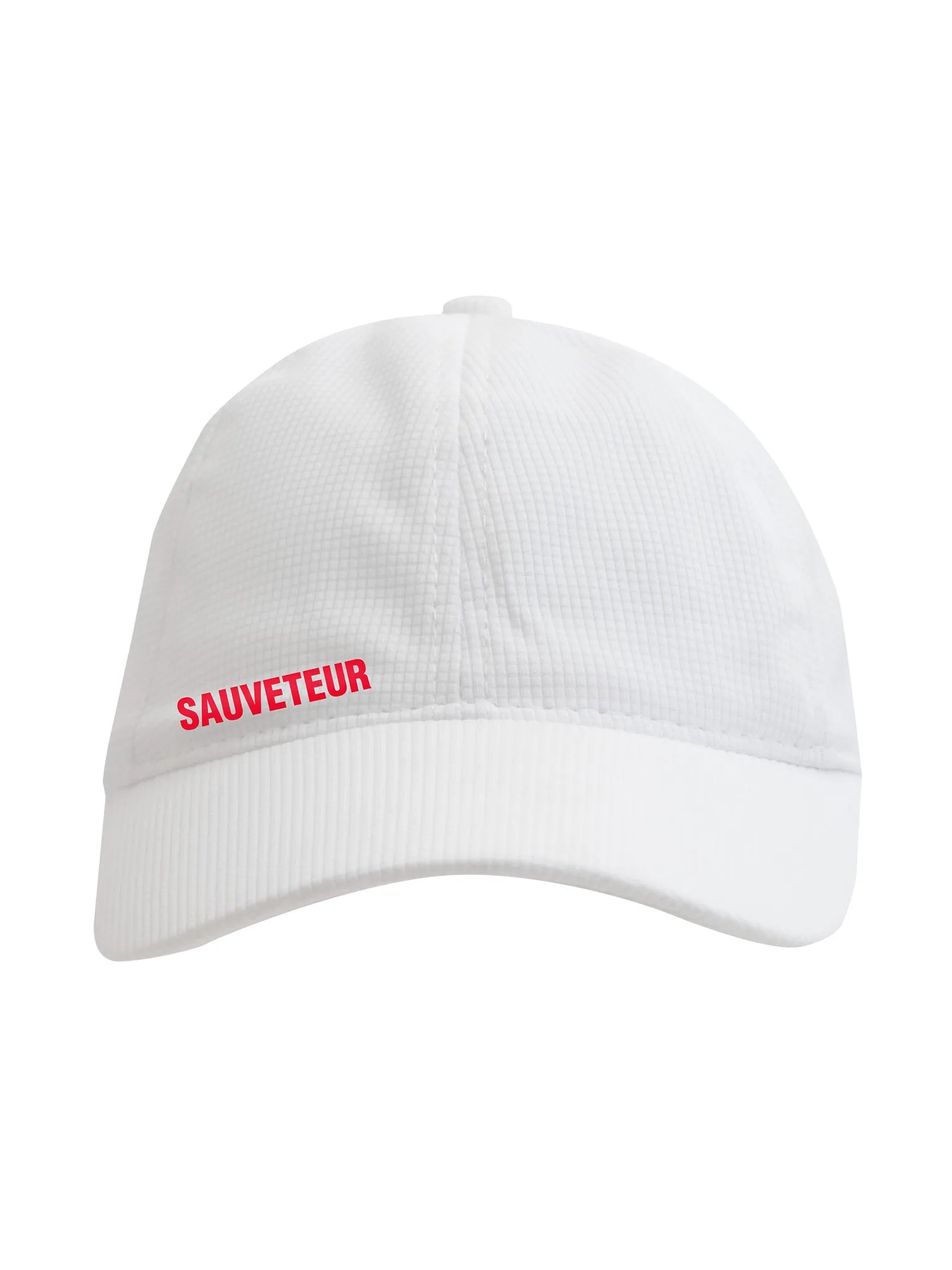 Casquette Technique Sauveteur - Blanche