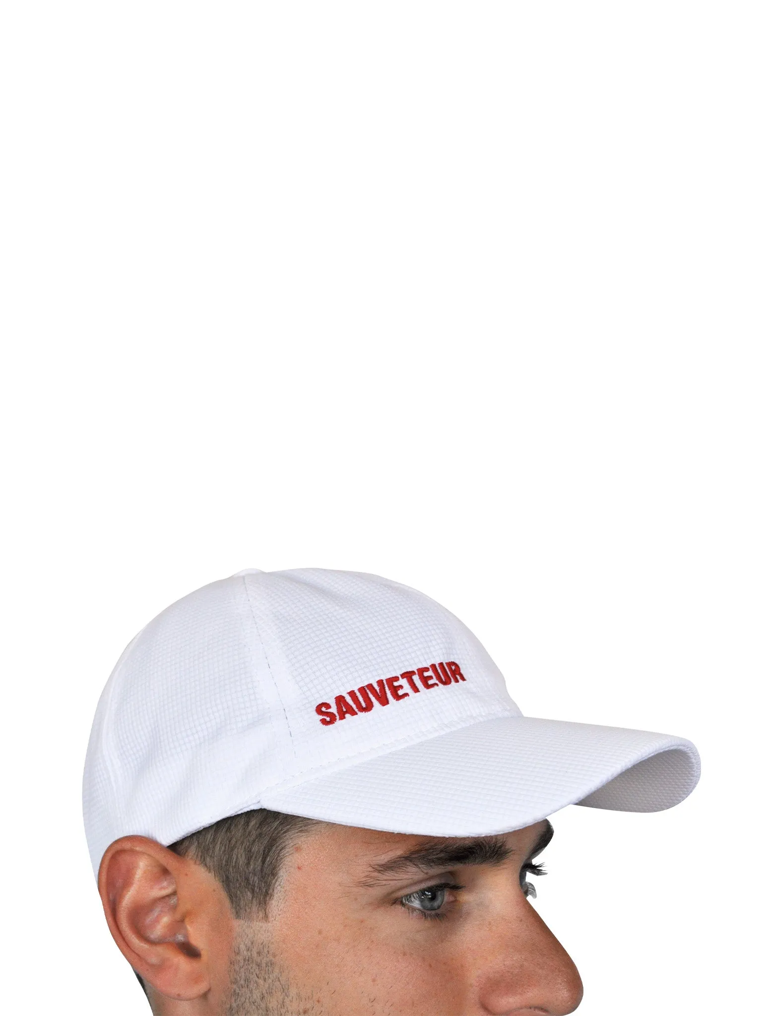 Casquette Technique Sauveteur - Blanche