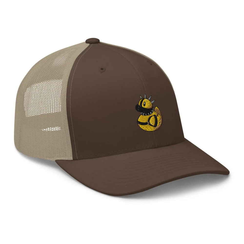 Casquette Trucker brodée - Canard sado maso