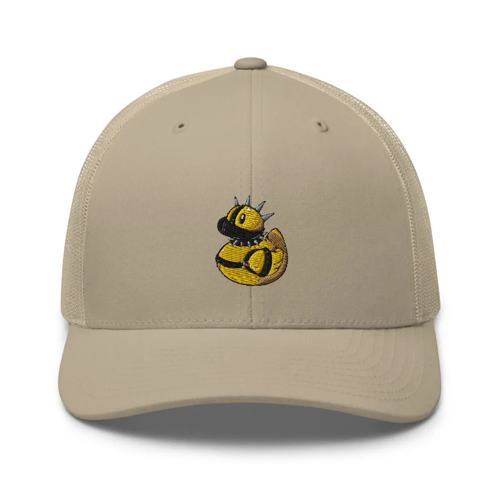 Casquette Trucker brodée - Canard sado maso