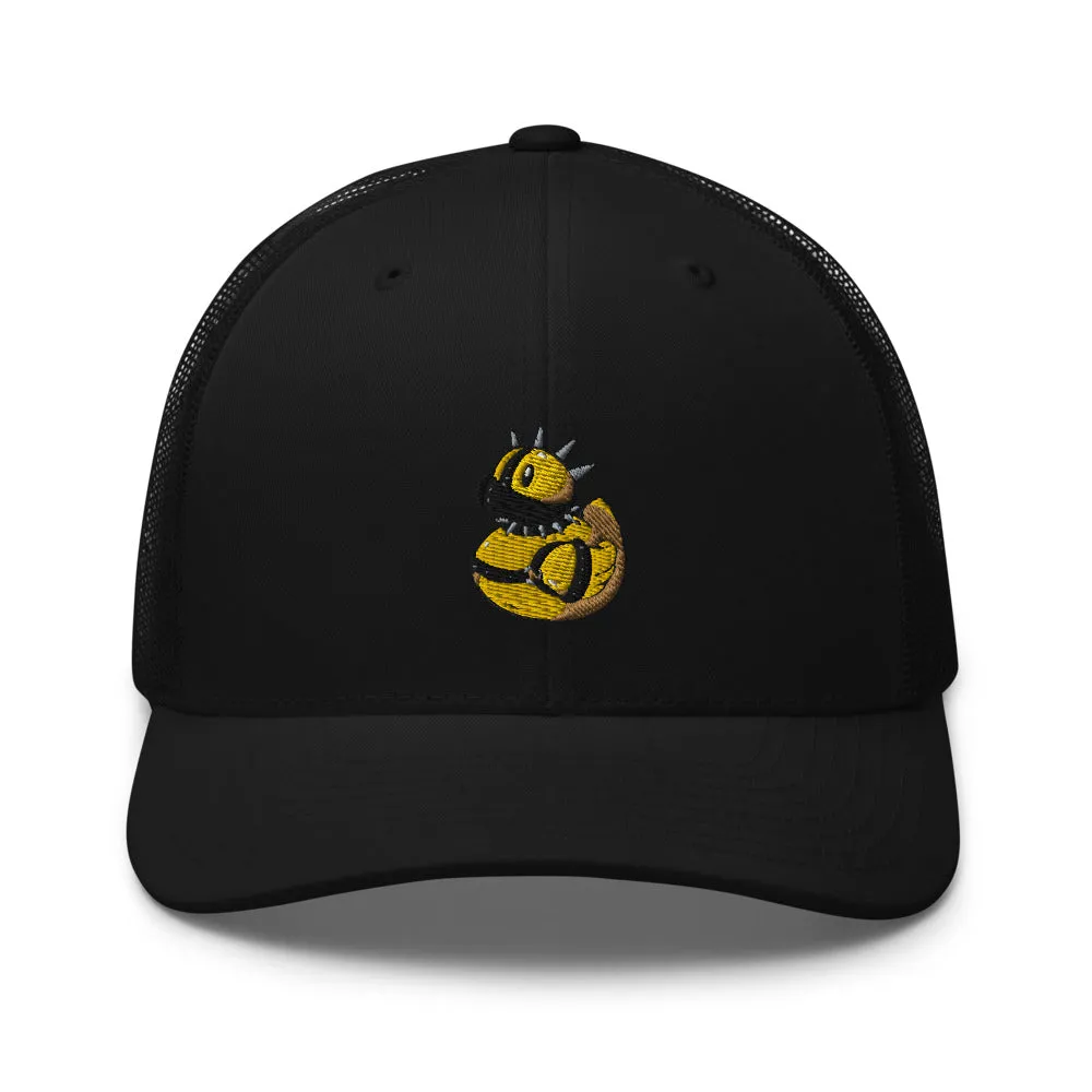 Casquette Trucker brodée - Canard sado maso