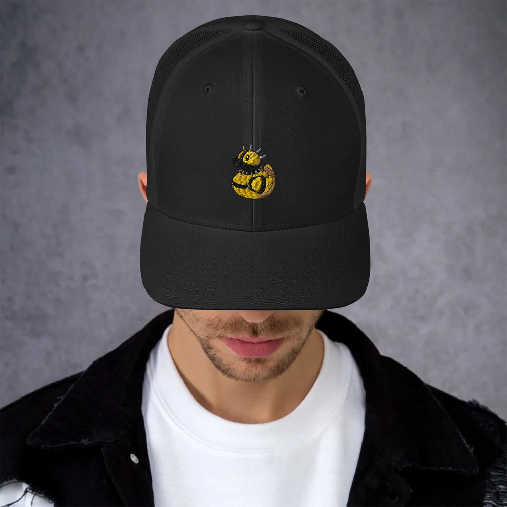 Casquette Trucker brodée - Canard sado maso