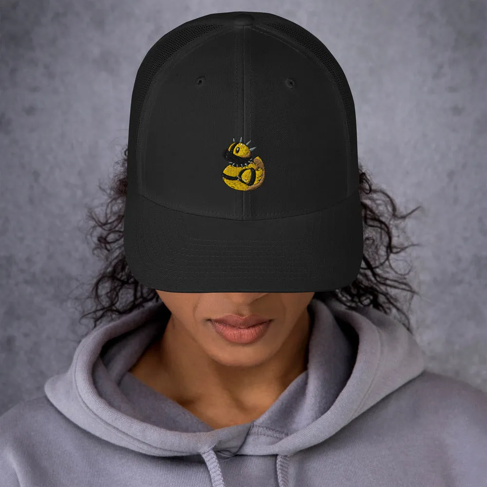 Casquette Trucker brodée - Canard sado maso