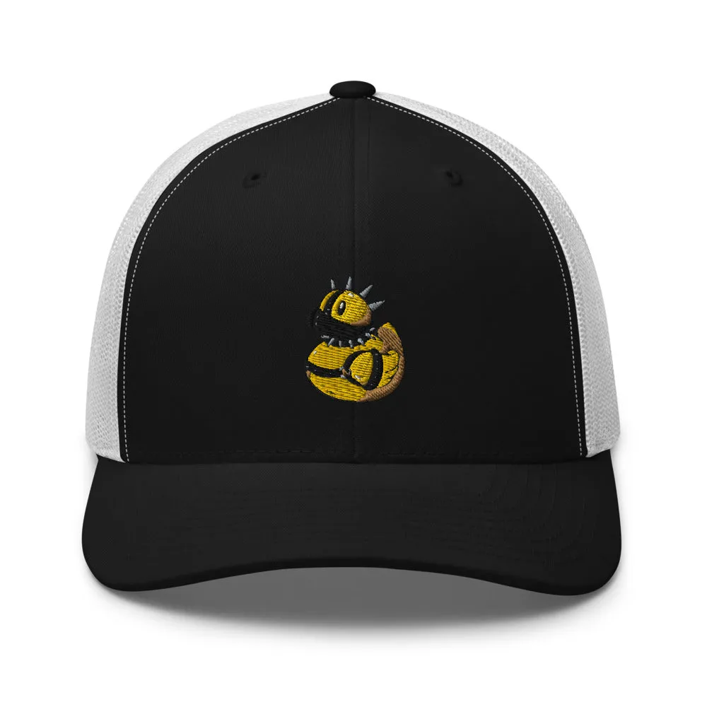 Casquette Trucker brodée - Canard sado maso