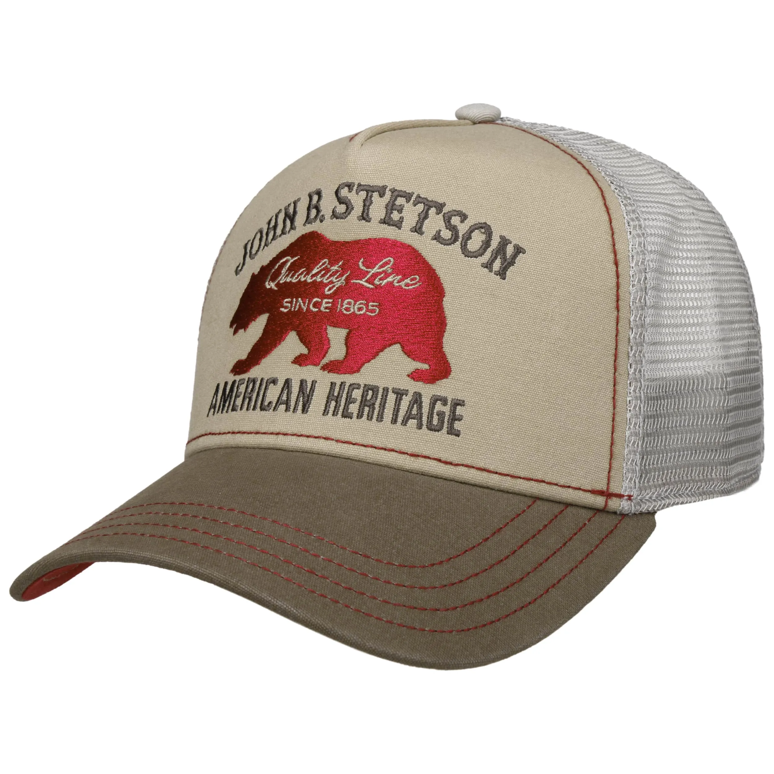 Casquette Trucker JBS-Bear by Stetson --> Chapeaux, casquettes & bonnets en ligne ▷ Chapeaushop