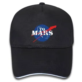 Casquette Vintage Nasa Noir