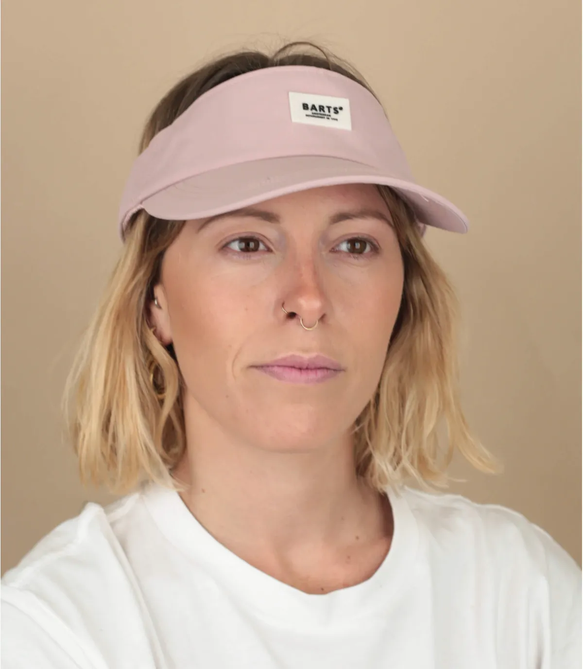 Casquette visière rose femme - Gizon Visor pink Barts : Headict