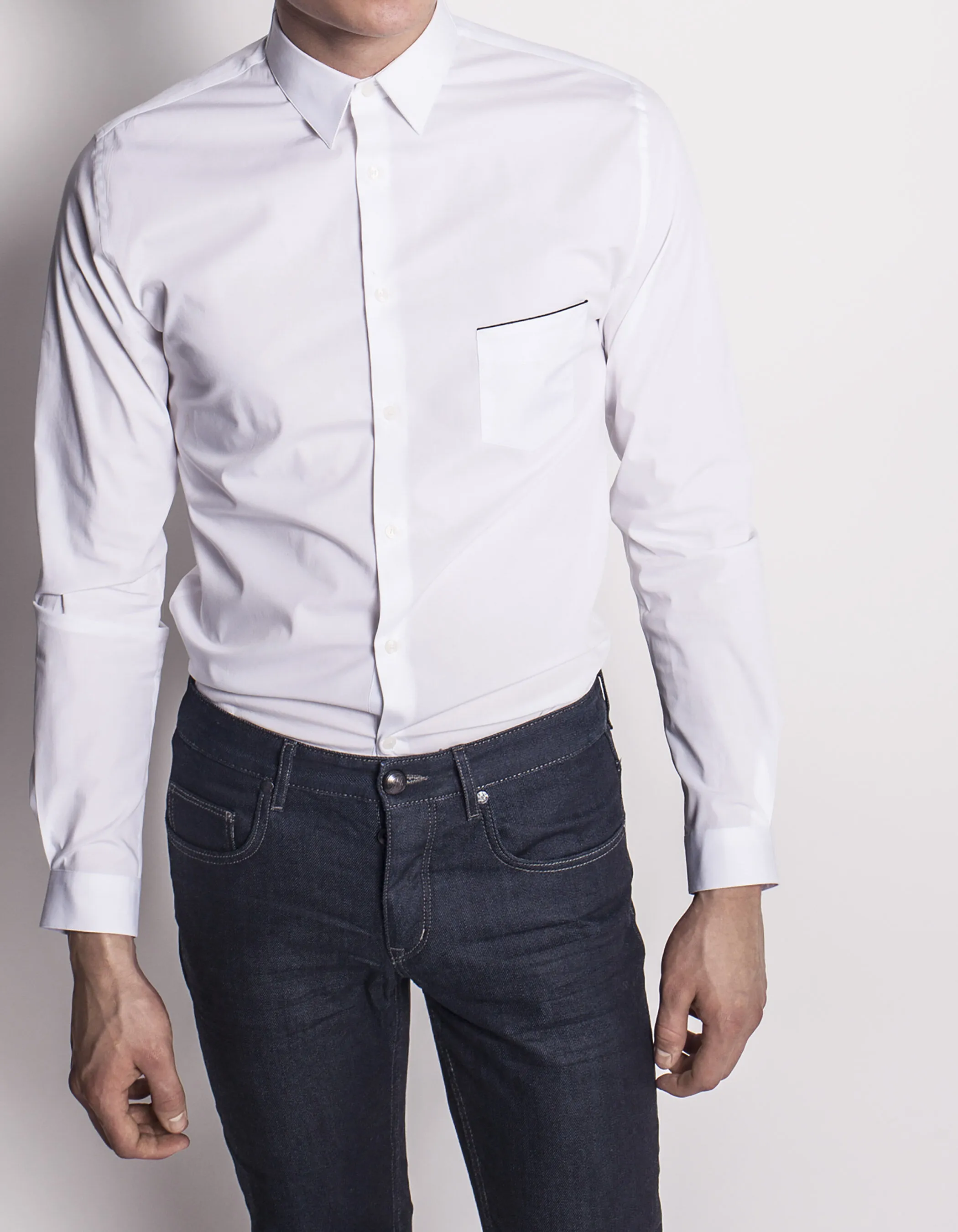 Chemise blanche homme