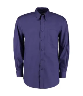 Chemise corporate homme bleu marine Kustom Kit