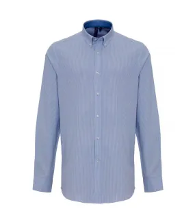 Chemise homme blanc / bleu clair Premier