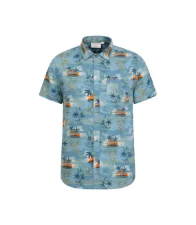 Chemise homme bleu vif Mountain Warehouse