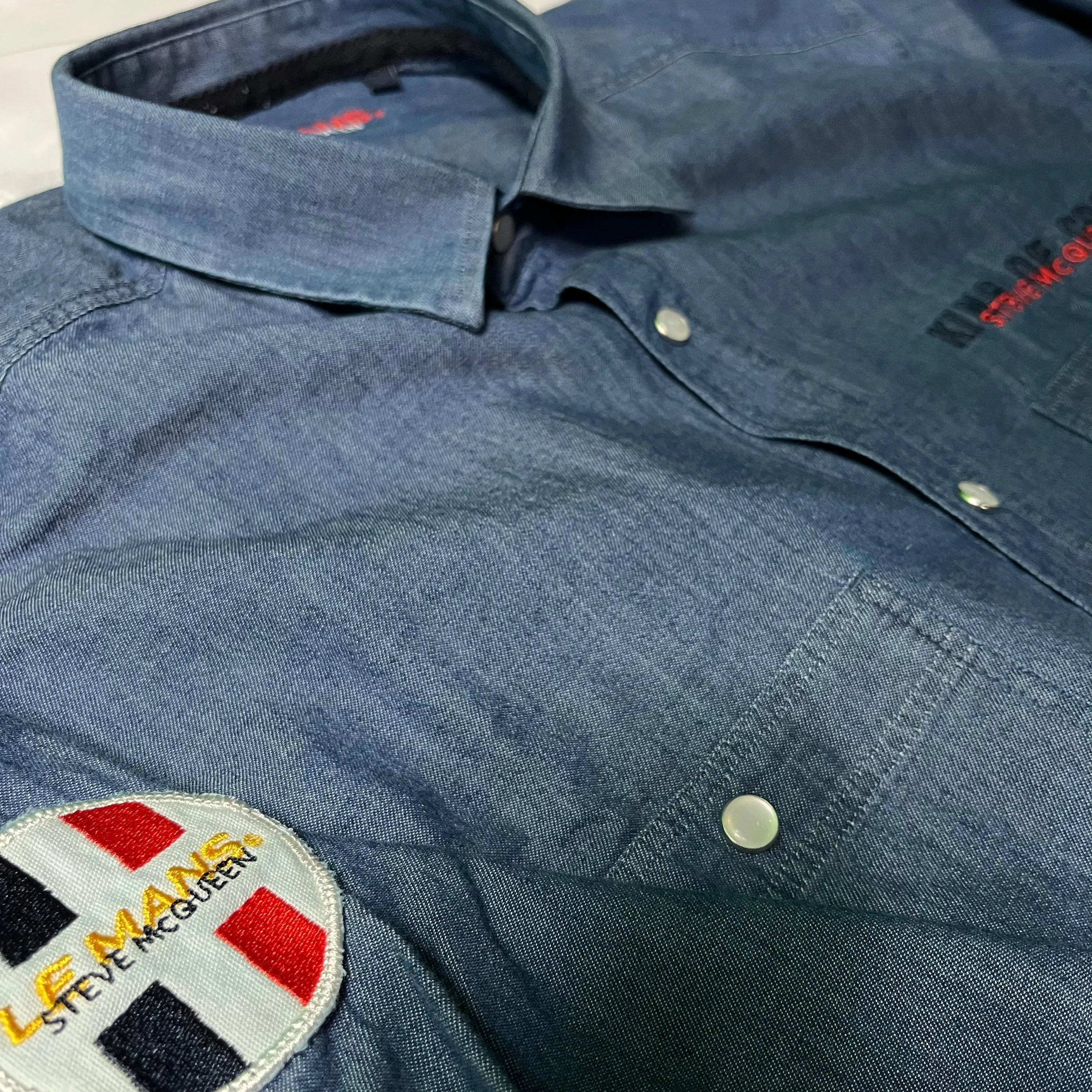 CHEMISE LE MANS STEVE MCQUEEN