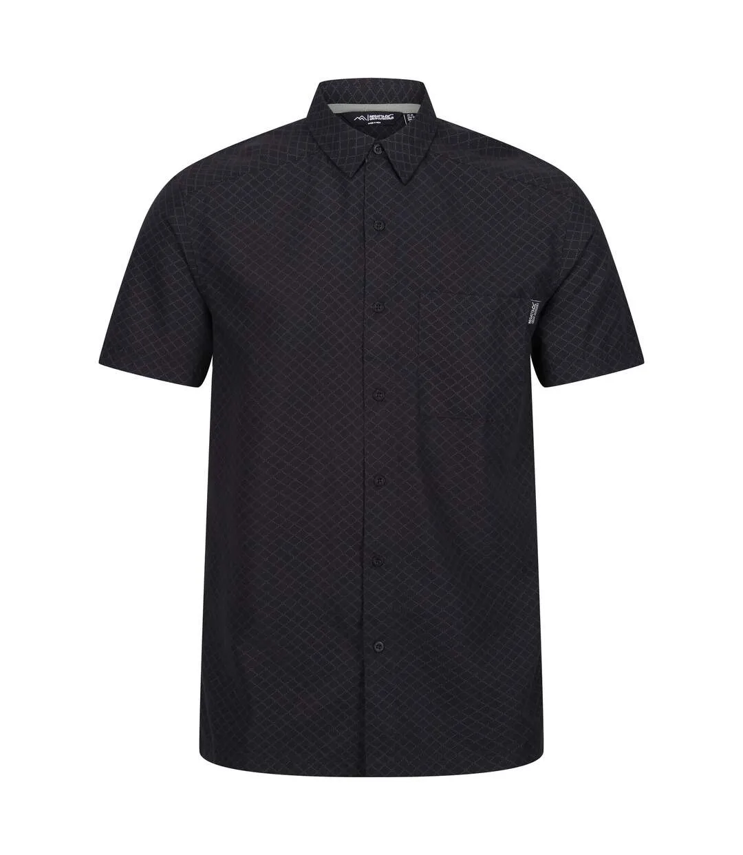 Chemise mindano homme noir / cendre Regatta