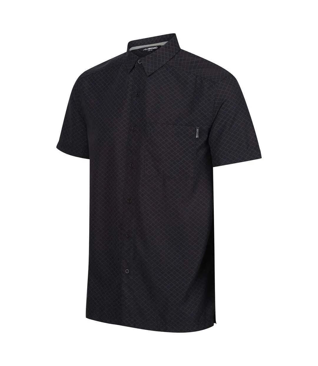 Chemise mindano homme noir / cendre Regatta