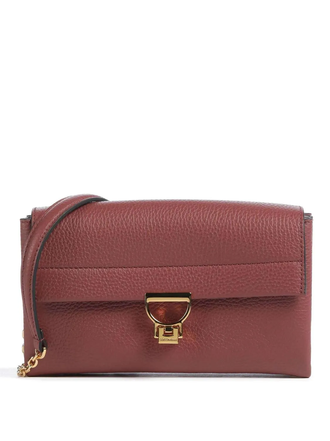 Coccinelle Arlettis  Mini Sac Bandoulière, En Cuir Brandy - Achetez À Prix Outlet!