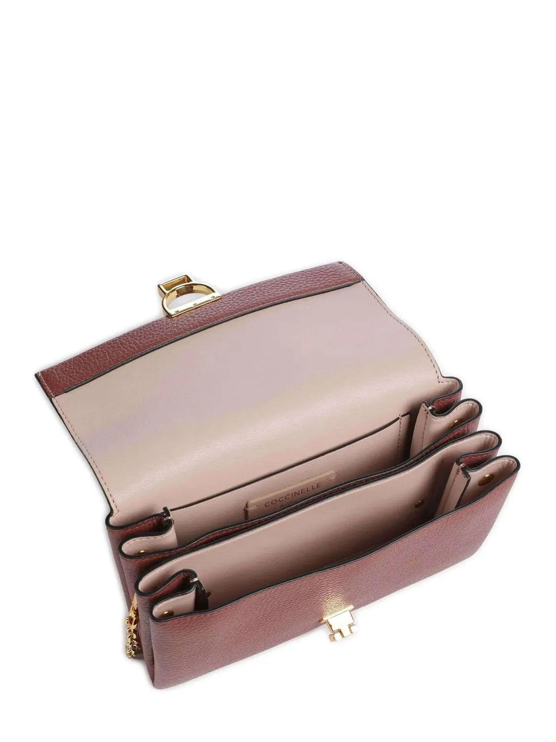 Coccinelle Arlettis  Mini Sac Bandoulière, En Cuir Brandy - Achetez À Prix Outlet!