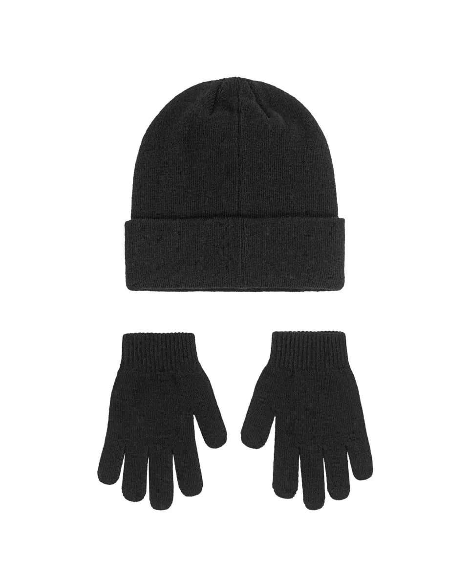 Coffret Enfant CLUB BEANIE/GLOVE SET Noir