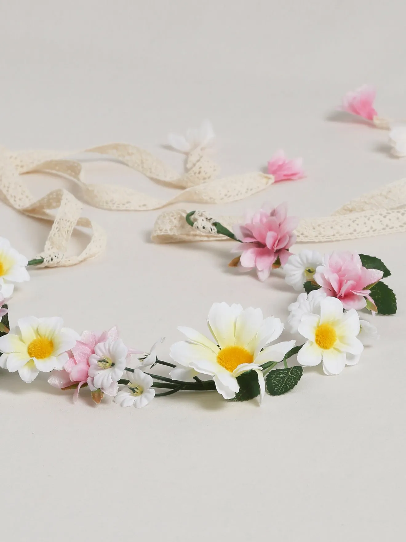 Couronne de fleurs Fille