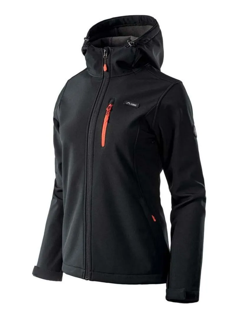 Elbrus - Veste IVER - Noir Orange Gris