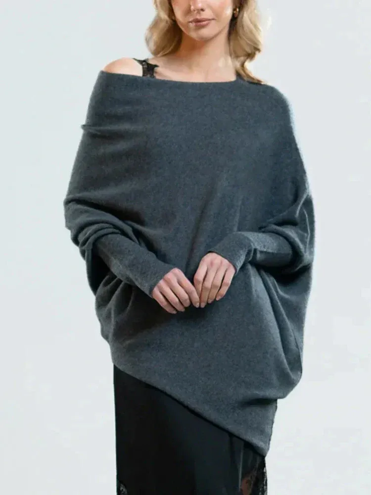 Femme - Pull en Tricot - Maille Douce et Confortable - Pull Élégant po