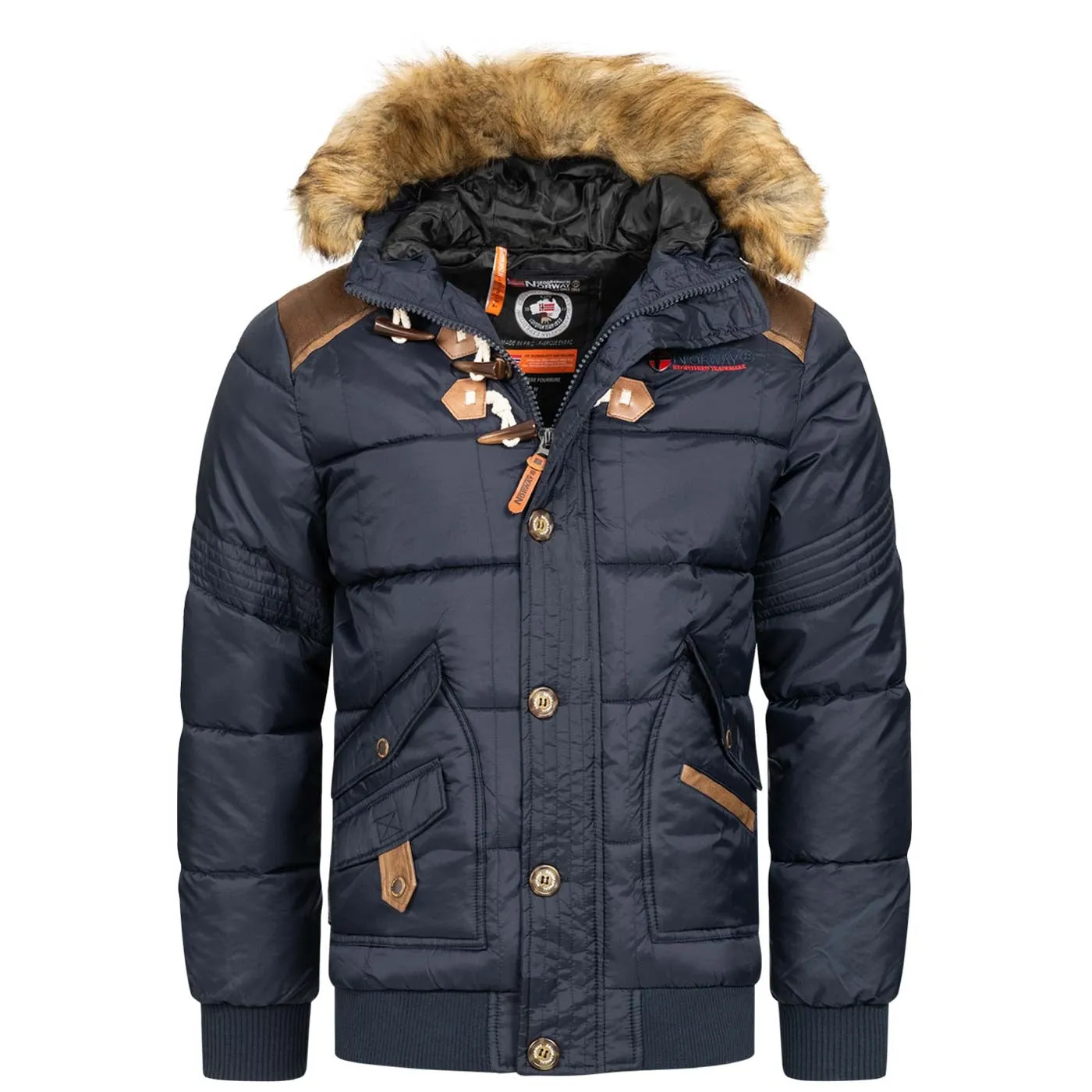 Geographical Norway Belphegore Homme - Doudoune matelassée Marine