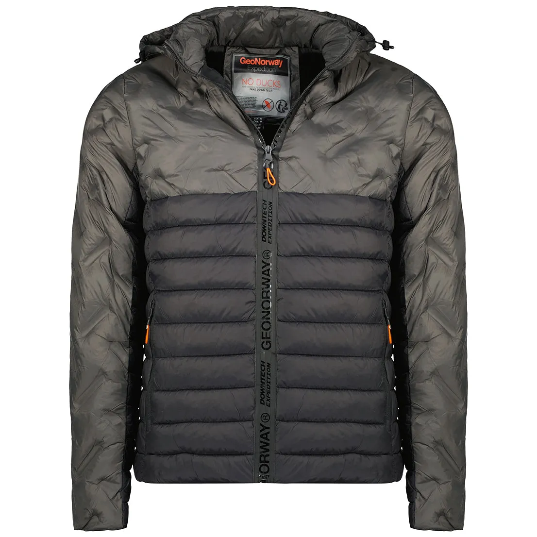 Geographical Norway Burator Homme - Doudoune Gris Fonce